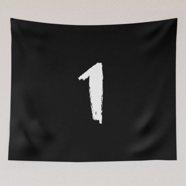Item preview, Handwritten Numeral: One, Number 1  designed and sold by badlydrawnbabe.
