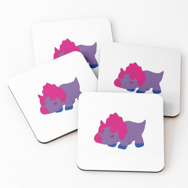 Item preview, Bi-ceratops Bi Pride Triceratops Dinosaur designed and sold by iamskypup.