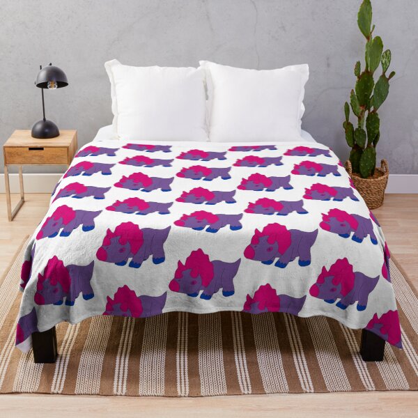 Item preview, Bi-ceratops Bi Pride Triceratops Dinosaur designed and sold by iamskypup.