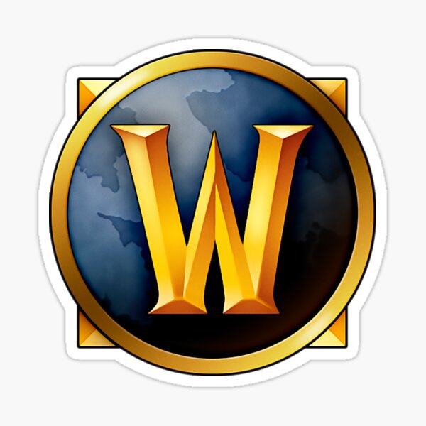 Wow Logo Sticker