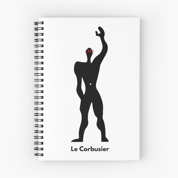 Item preview, Le Modulor with glasses - Architecture designed and sold by SLGA-Designs.