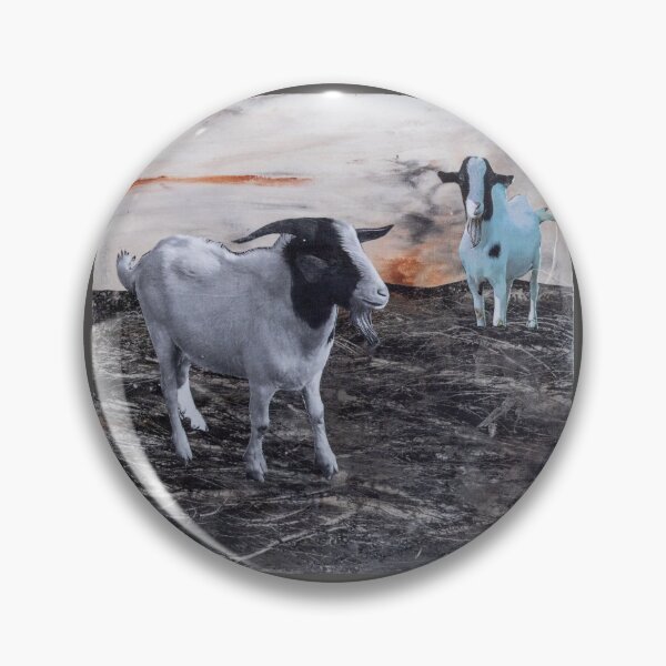 Item preview, 2 Fainting Goats designed and sold by Connie Pirtle.