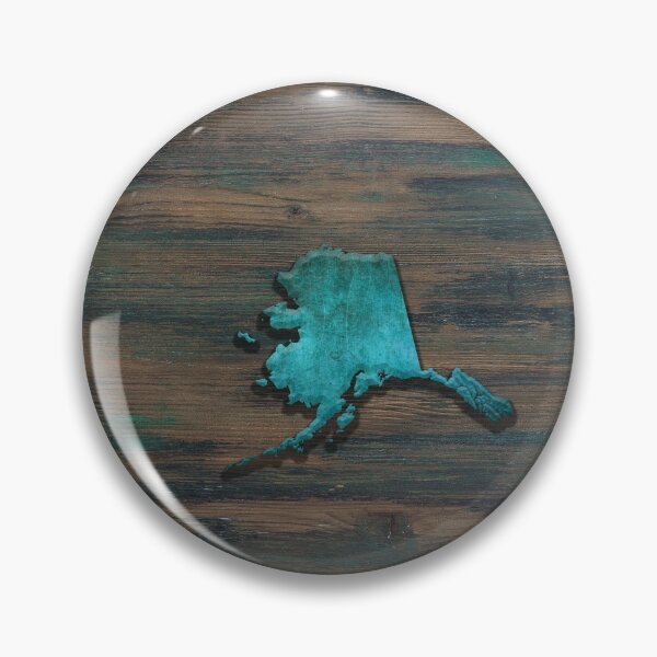 Item preview, Alaska State Shape Teal designed and sold by Jared Davies.
