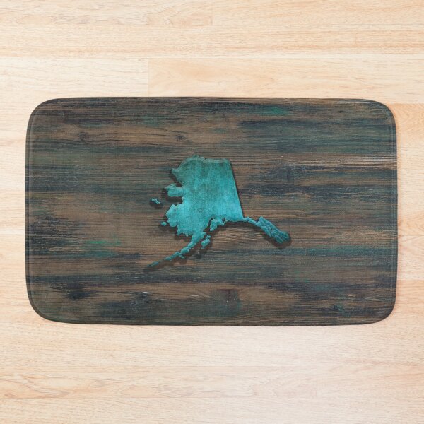 Item preview, Alaska State Shape Teal designed and sold by Jared Davies.