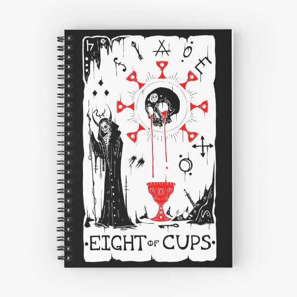 Item preview, Eight of Cups Tarot designed and sold by JamJamTheArtMan.