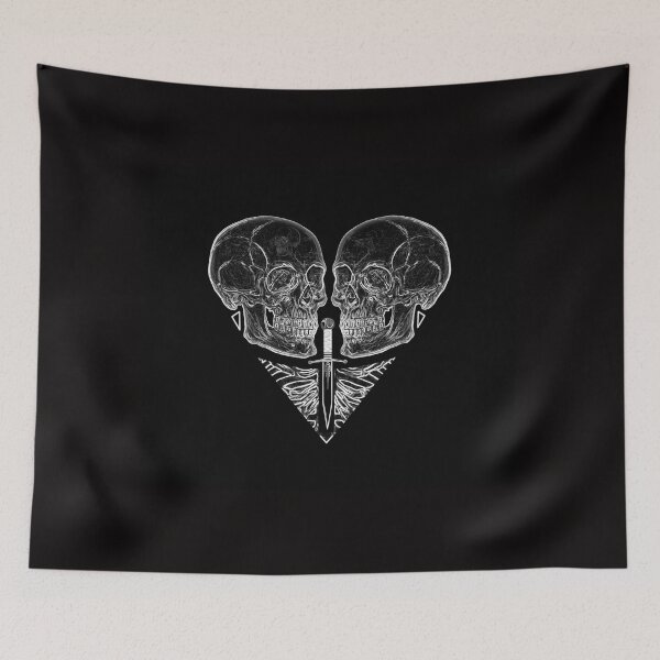 Item preview, Heart of Skulls designed and sold by TerenceLacey.