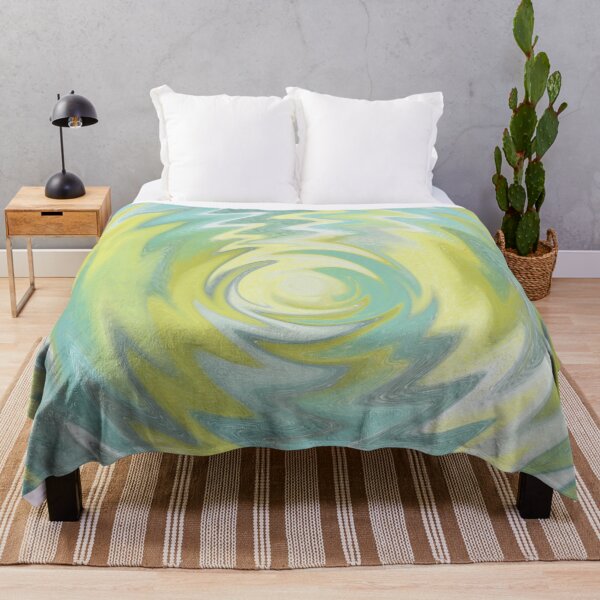 Item preview, Sunny Grove -Swirl, abstract geometric pattern designed and sold by MayGreenAbgrall.
