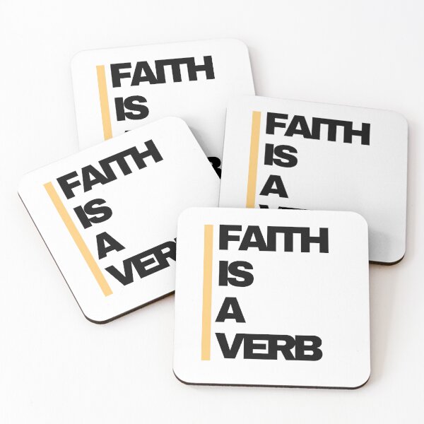 Item preview, FAITH IS A VERB - BOLD designed and sold by ShalaneC.