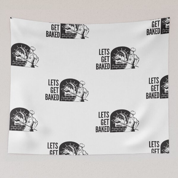 Item preview, Let's get Baking designed and sold by CabbageNClouds.