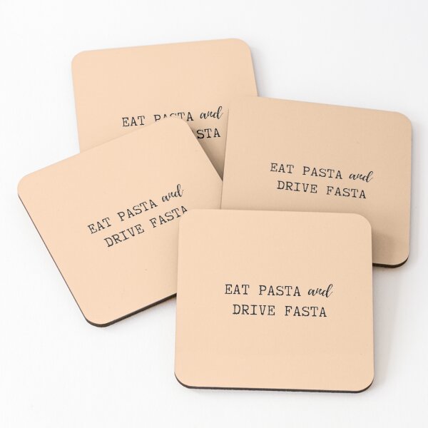 Item preview, Eat Pasta and Drive Fasta designed and sold by TheGreekGuy.