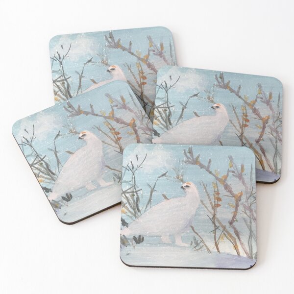Item preview, Partridge in White designed and sold by Artdesrapides.
