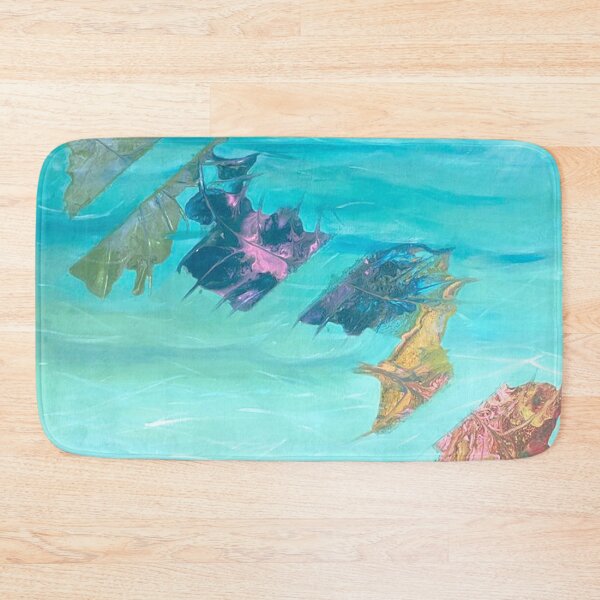Item preview, Leaves floating on water  designed and sold by dairosedesigns.