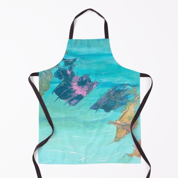 Item preview, Leaves floating on water designed and sold by dairosedesigns.