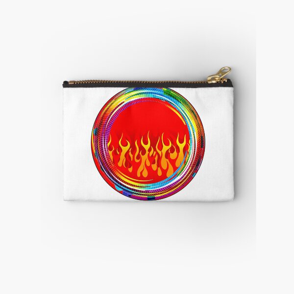 Item preview, Colorful Fire Sticker designed and sold by Geomonic.