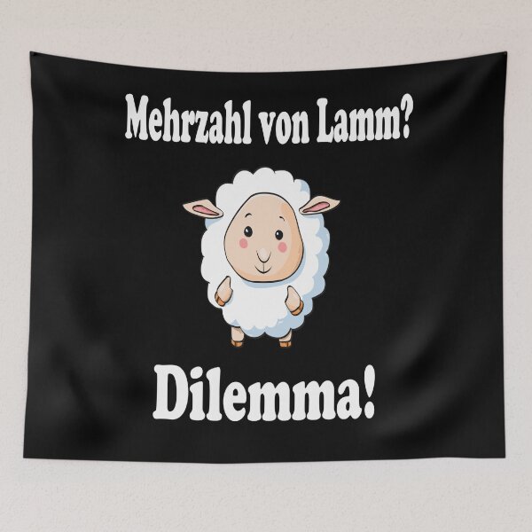 Item preview, Mehrzahl von Lamm? Dilemma! designed and sold by NT99.