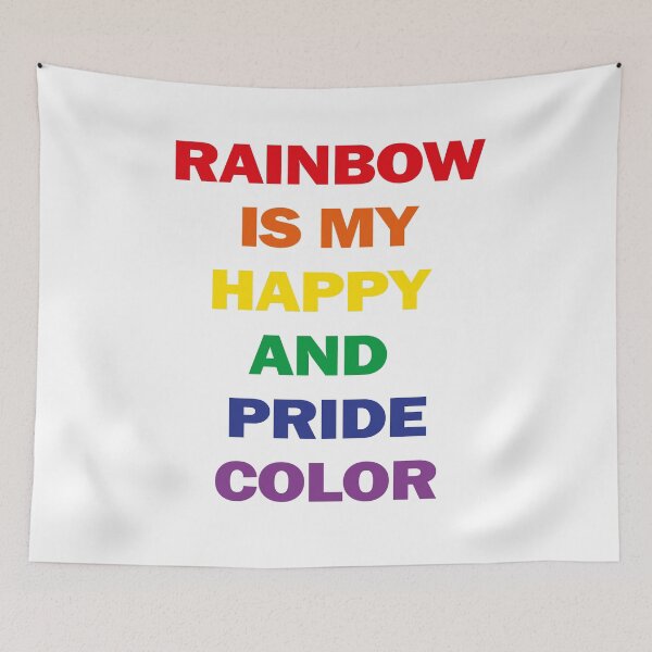 Item preview, Rainbow is my happy color designed and sold by dmentes.