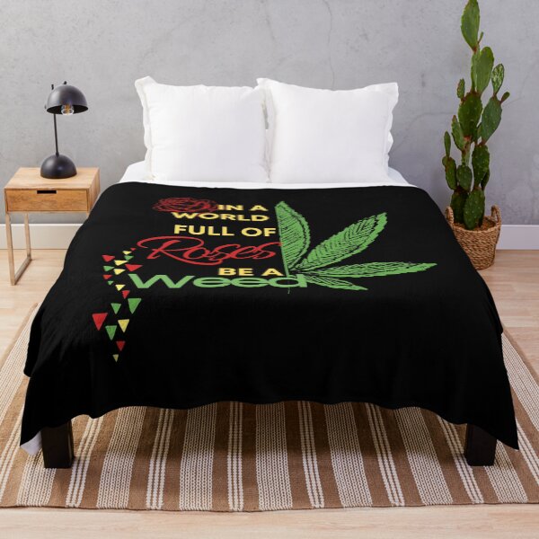 Item preview, In a world full of roses be a weed designed and sold by CabbageNClouds.