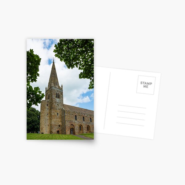 Brixworth Church Postcard