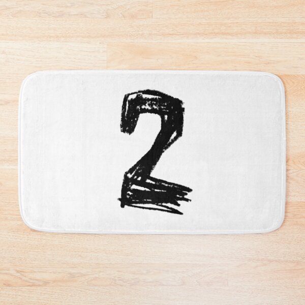 Item preview, Handwritten Numeral: Two, Number 2 designed and sold by badlydrawnbabe.