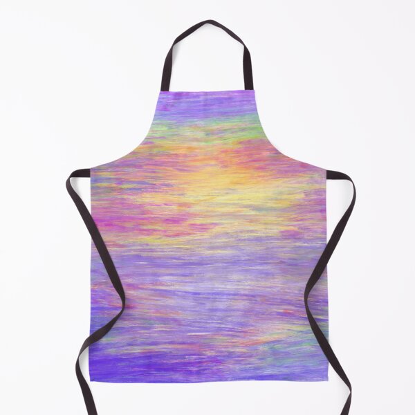 Item preview, Abstract Dry Oil Brush Pattern with Vibrant Colors of Purples, Pinks, and Yellow designed and sold by PrettyLittlePic.