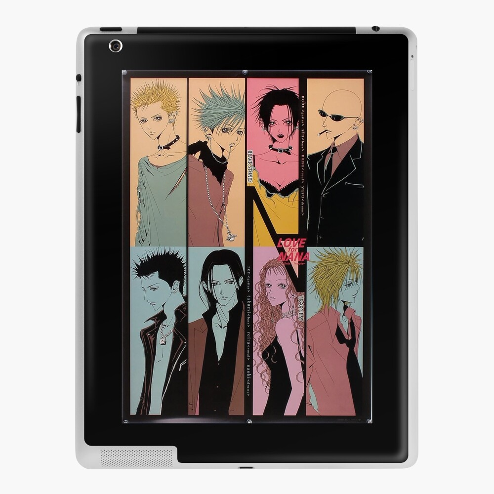 Nana The Black Stones and Trapnest Band Spread iPad Case & Skin for Sale  by thePeachPit