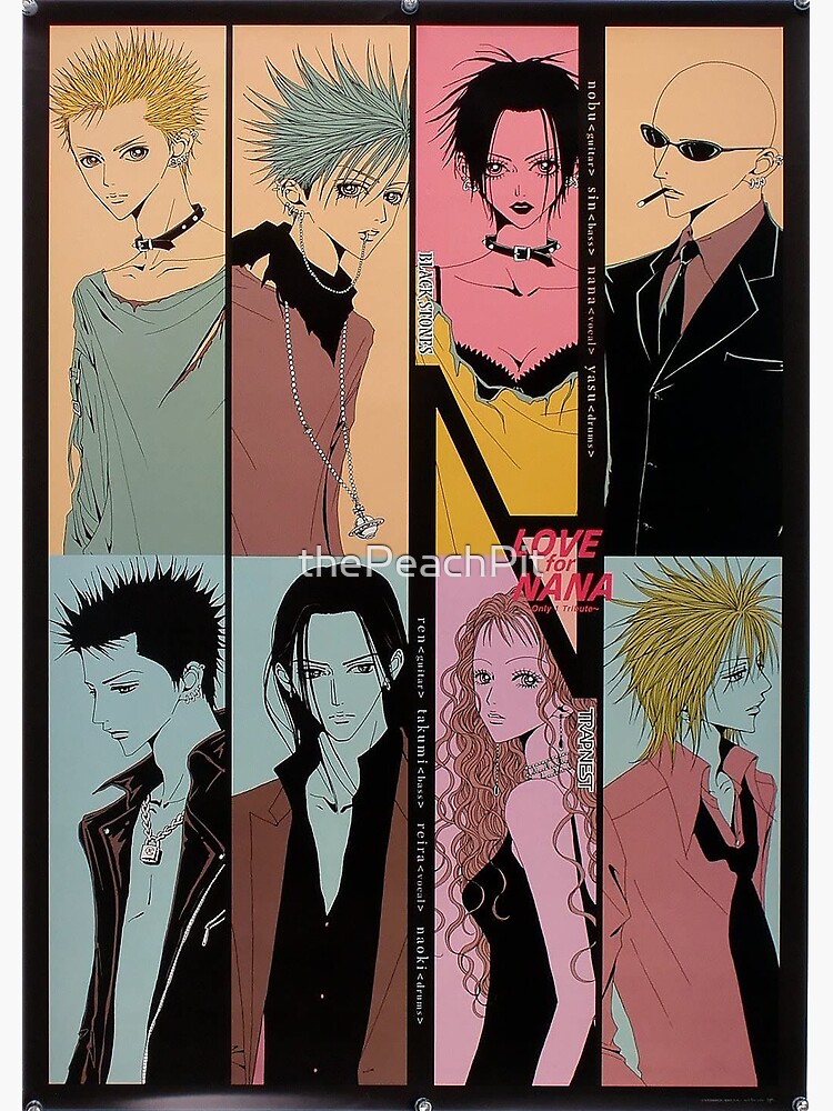 Nana The Black Stones and Trapnest Band Spread