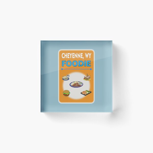 Item preview, Cheyenne, WY - Foodie - Rustic Desert Background designed and sold by ThisNThatImages.