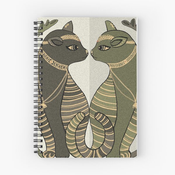 Item preview, two elegant cats from Egypt designed and sold by Magicbrush13.