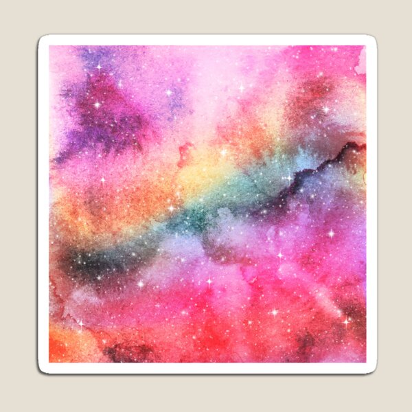 Item preview, watercolor galaxy designed and sold by Nehalshop.