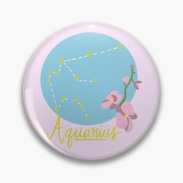 Item preview, Aquarius zodiac sign  designed and sold by willowsbunnies.