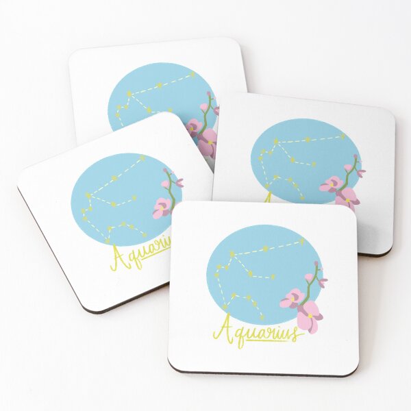 Item preview, Aquarius zodiac sign  designed and sold by willowsbunnies.