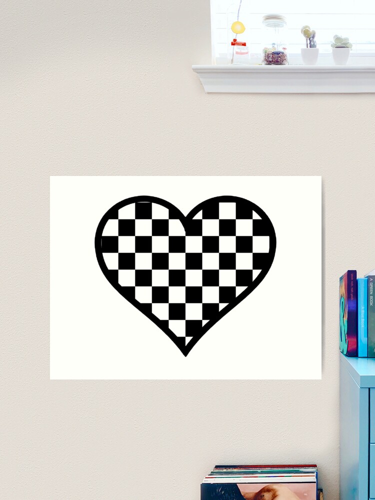 Society6 ケース Black Based White Heart carp,x_large,product,750x1000.jpg