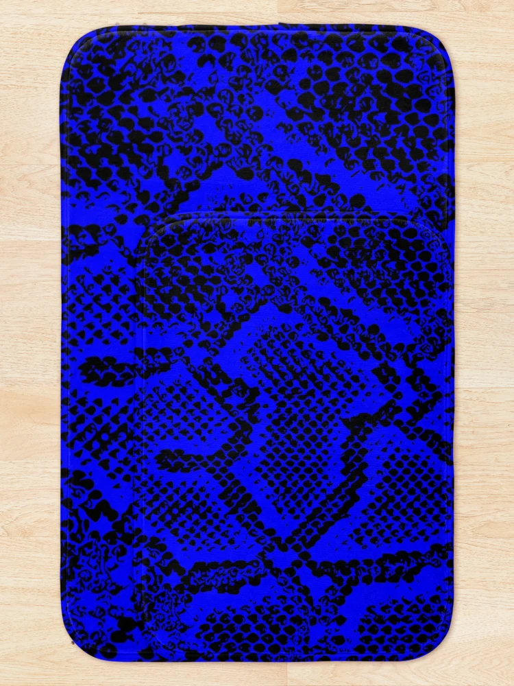 Thumbnail 5 of 6, Bath Mat, Python Skin designed and sold by DesignFantazia.