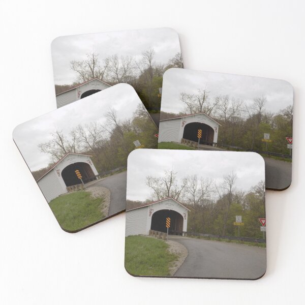 Item preview, 14-53-15 Cedar Ford Covered Bridge 127' 2019 designed and sold by gotucoveredart.