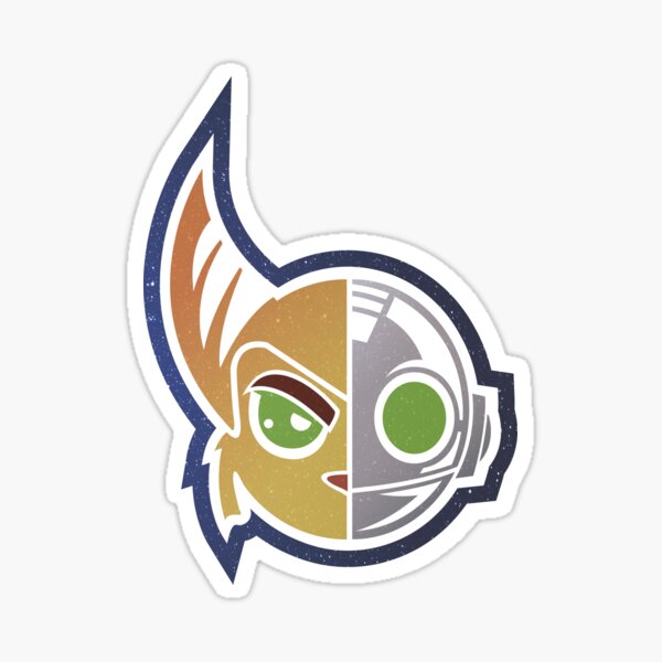 Item preview, Ratchet & Clank Faces Graphic designed and sold by Nicross23.