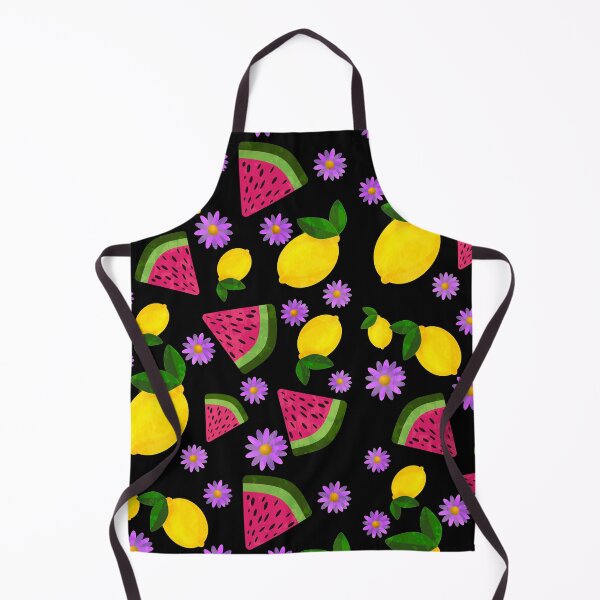 Item preview, Colorful Lemon and watermelon pattern designed and sold by Kryspy-Ink.