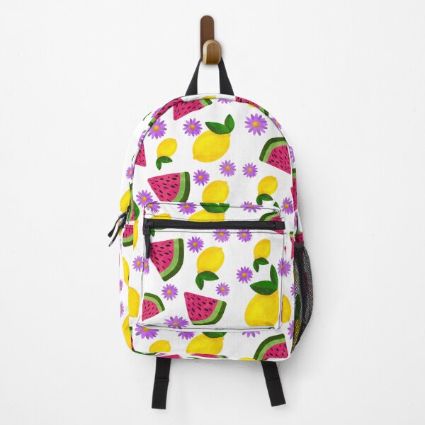 Item preview, Colorful Lemon and watermelon pattern designed and sold by Kryspy-Ink.