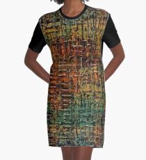 Keys to Steampunk Graphic T-Shirt Dress