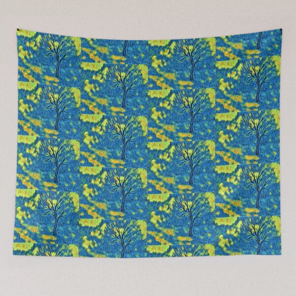 Item preview, Van Gogh Style Tree designed and sold by EloiseArt.