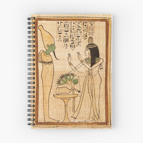 Item preview, Nany worshiping Osiris, from her Book of the Dead. designed and sold by DotorEaon.