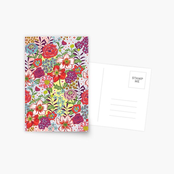 Summer Garden Postcard