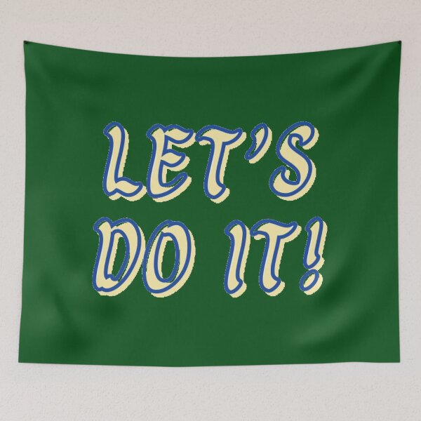 Item preview, Let's do it! designed and sold by Kid Wits Ink  "Wise enough to leave a lasting impression!".
