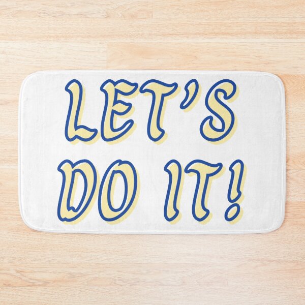 Item preview, Let's do it! designed and sold by Kid Wits Ink  "Wise enough to leave a lasting impression!".