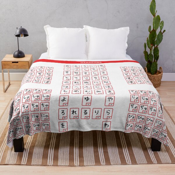 Item preview, Hiragana Chart designed and sold by Saikishop.