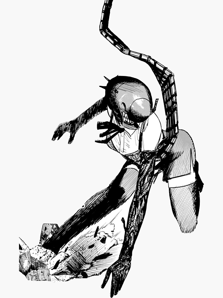 "Reze Demon Bomb Devil Chainsaw Man Sticker" Sticker for Sale by Kyosen