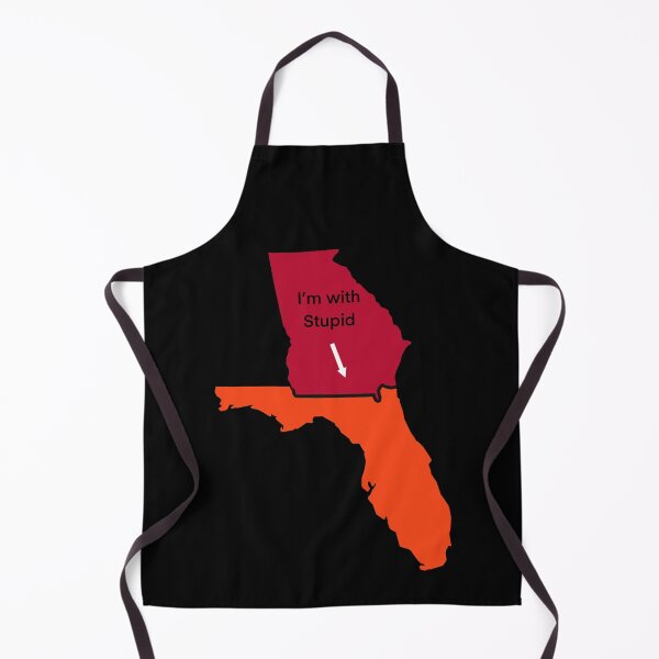 Item preview, Georgia GA Florida FL I’m With Stupid Funny designed and sold by Lartheviking.