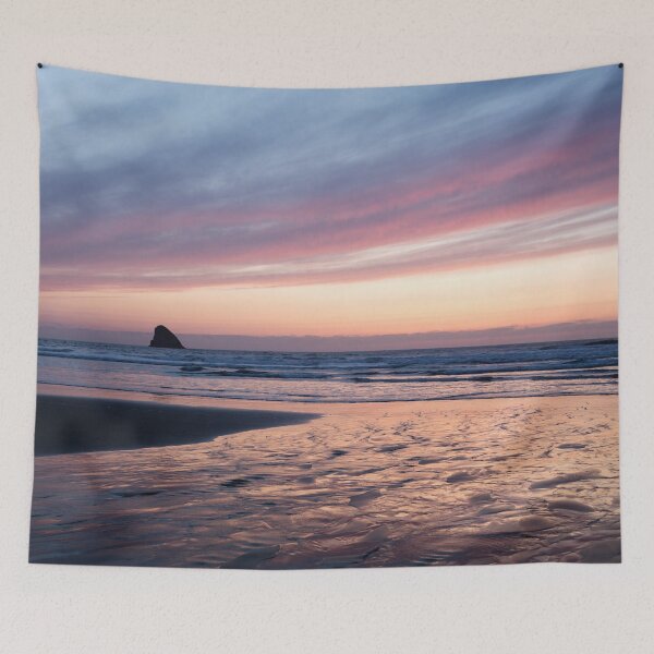 Item preview, Lingering Glow Pacific Coast Beach Sunset designed and sold by nancyjcreates.