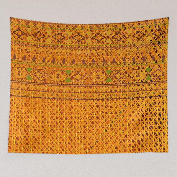 Item preview, Boho Ethnic Textured Effect Pattern Fabrics Aesthetics [#114] designed and sold by AfriStyleUK.
