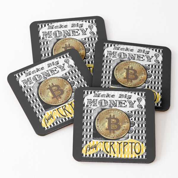 Item preview, Buy Crypto | Bitcoin | Vintage | Black and White designed and sold by spinolator.