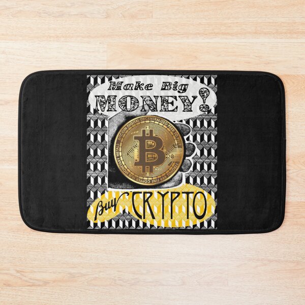Item preview, Buy Crypto | Bitcoin | Vintage | Black and White designed and sold by spinolator.